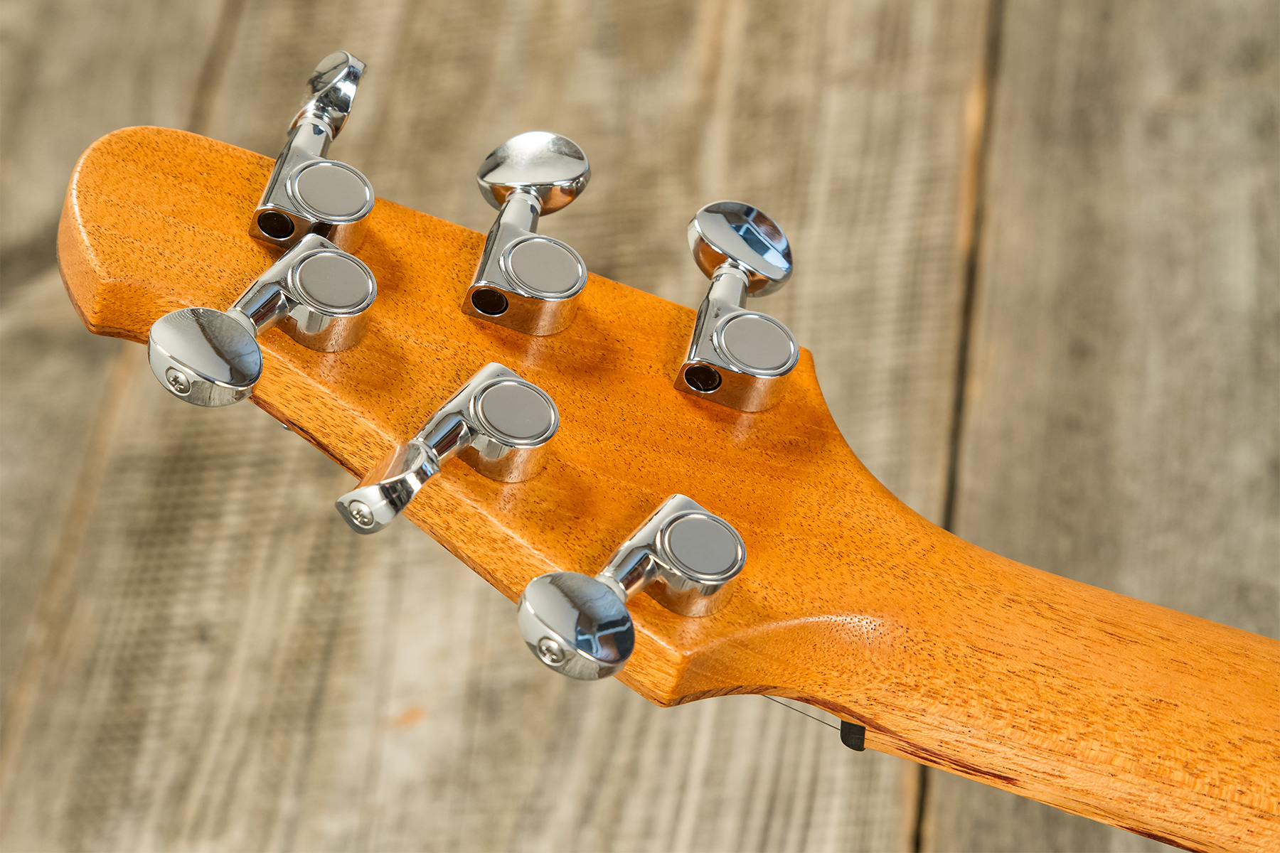 Powers Electric A-type 2s Ff42 Trem Mn #a449 - Cabernet Red - Guitarra electrica retro rock - Variation 9