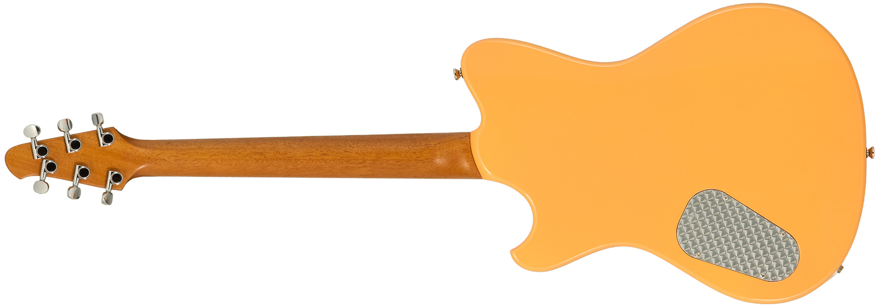 Powers Electric A-type 2s Pf42 Ht Mn #a428 - Creamsicle - Guitarra electrica retro rock - Variation 1