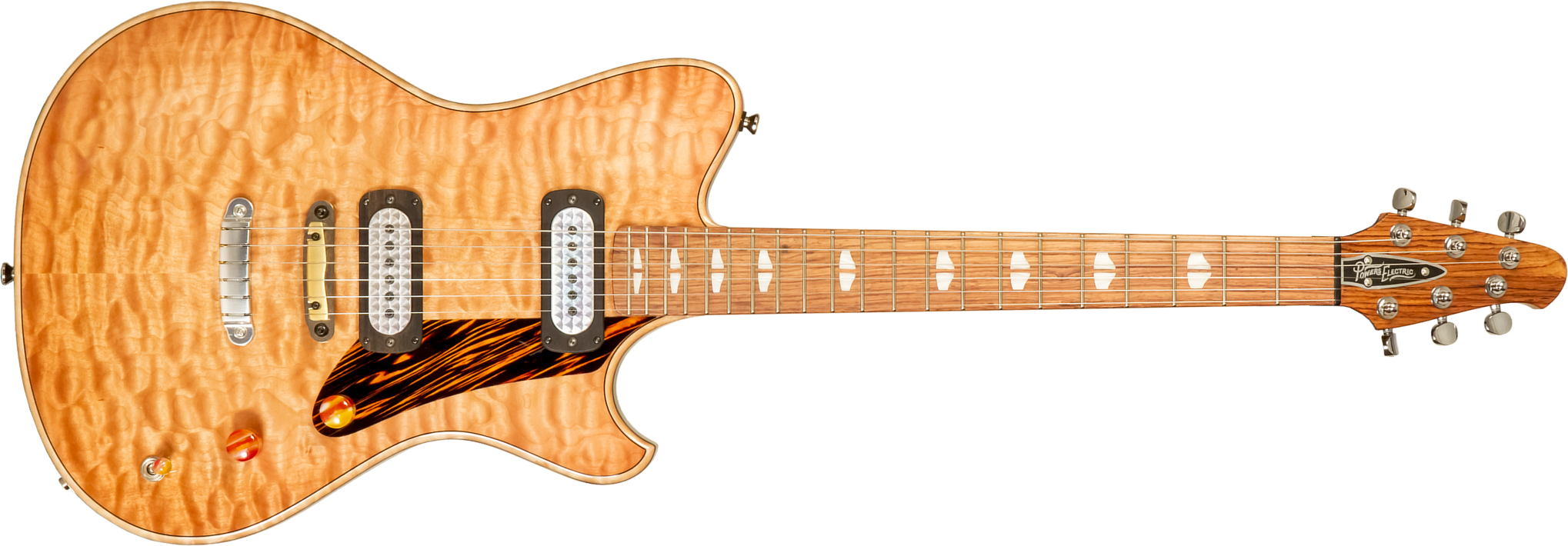 Powers Electric A-type 2s Ff42 Ht Mn #a504 - Pale Ale - Guitarra electrica retro rock - Main picture