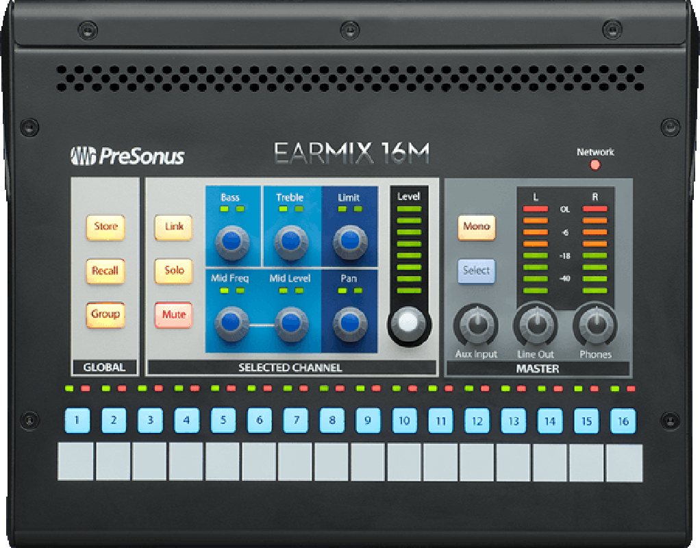 Presonus Earmix-16m - Controlador de estudio / monitor - Main picture