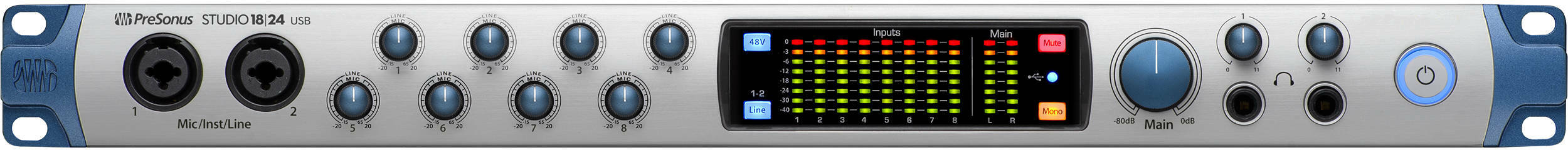 Presonus Studio 1824 - Interface de audio USB - Main picture