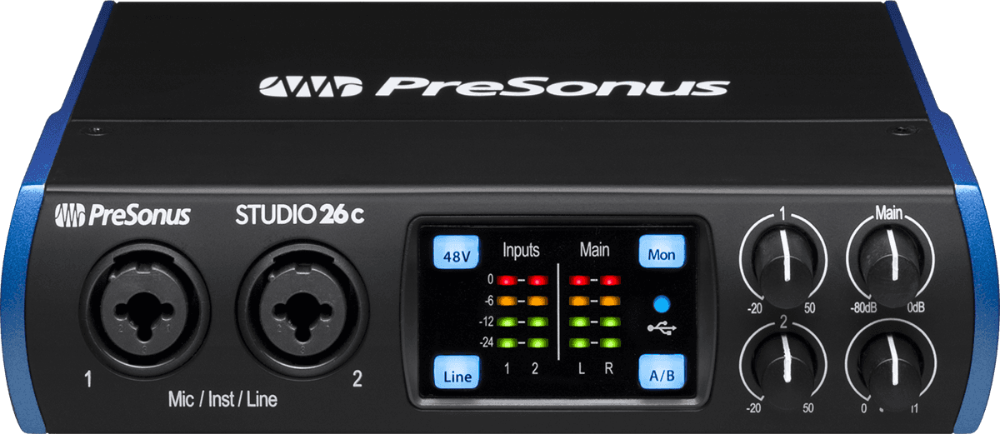 Presonus Studio 26 C - Interface de audio USB - Main picture
