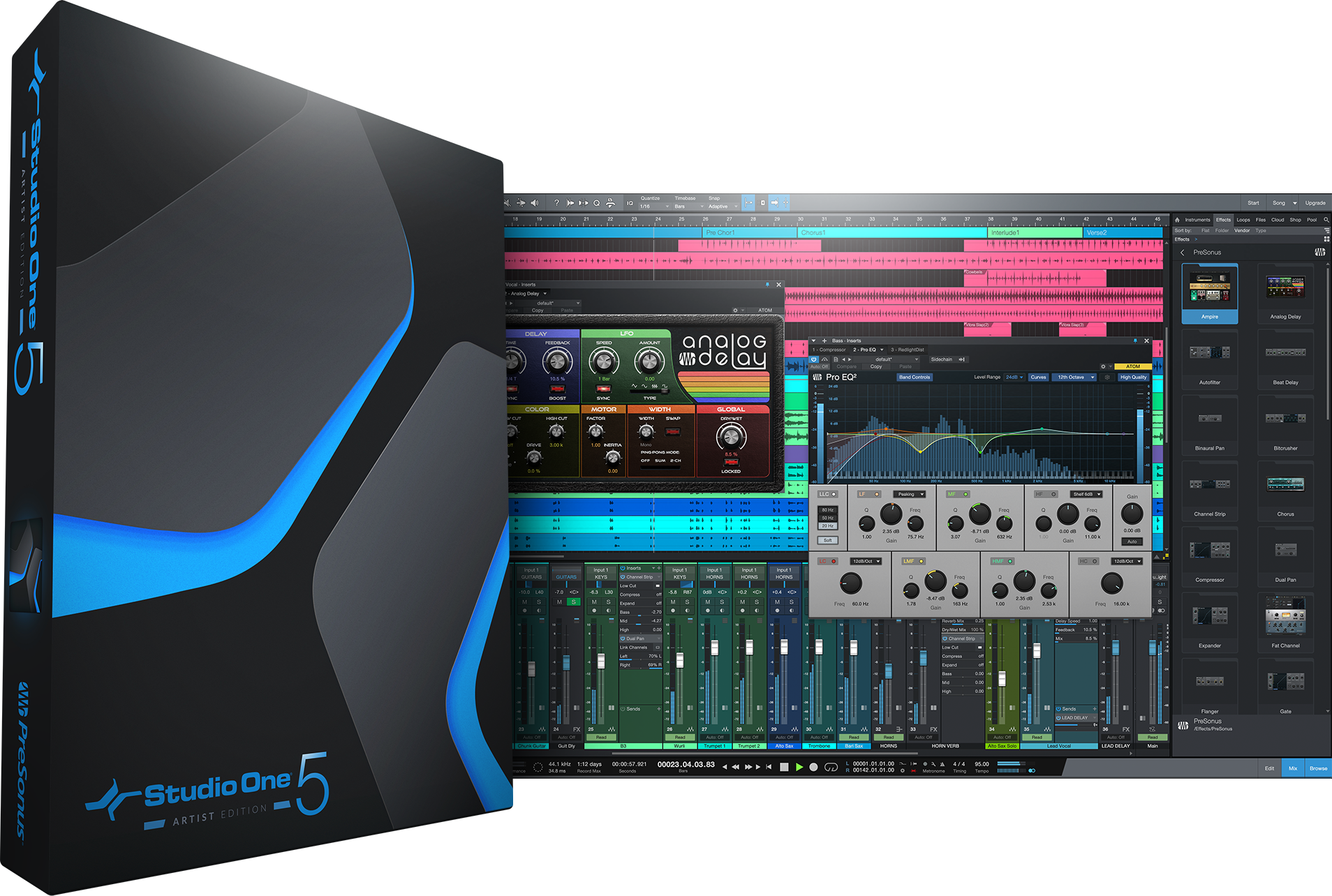 Presonus Studio One V5 Artist - Serial - Software de secuenciador - Main picture