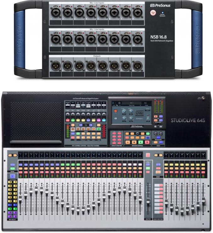 Presonus Studiolive 64s  + Nsb 16.8  Offerte - Mesa de mezcla digital - Main picture