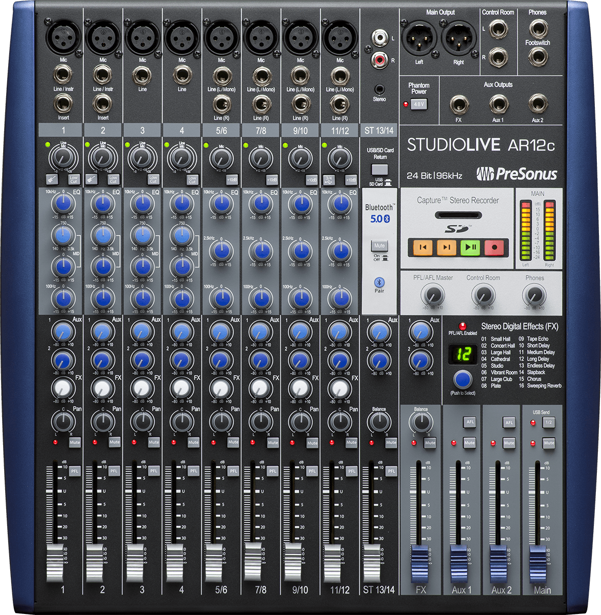 Presonus Studiolive Ar12c - Mesa de mezcla analógica - Main picture