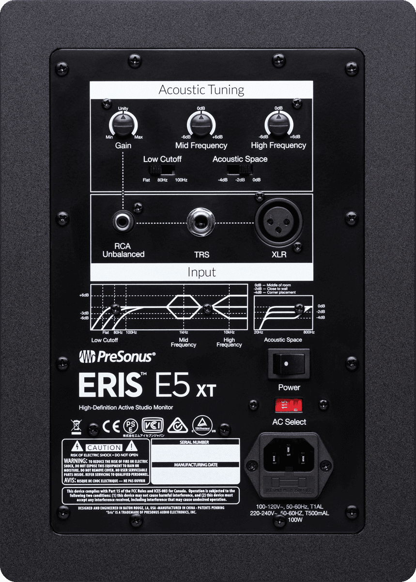 Presonus Eris E5 Xt - La PiÈce - Monitor de estudio activo - Variation 2