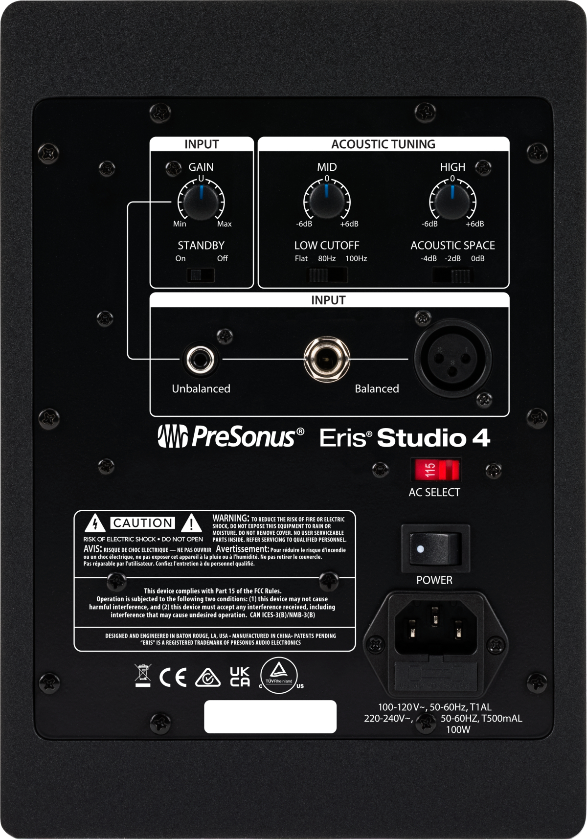 Presonus Eris Studio 4 - La PiÈce - Monitor de estudio activo - Variation 1