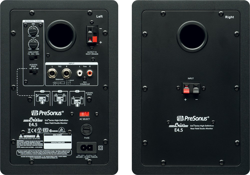 Presonus Eris E4.5 - La Paire - Monitor de estudio activo - Variation 1