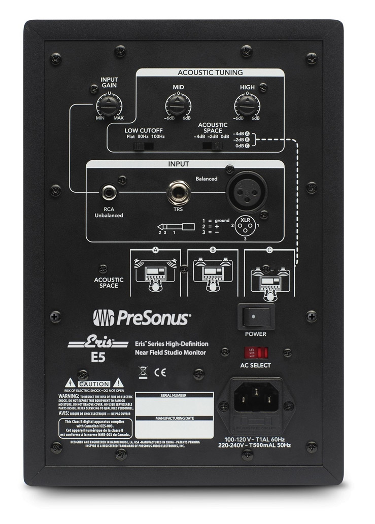 Presonus Eris E5 - La PiÈce - Monitor de estudio activo - Variation 1