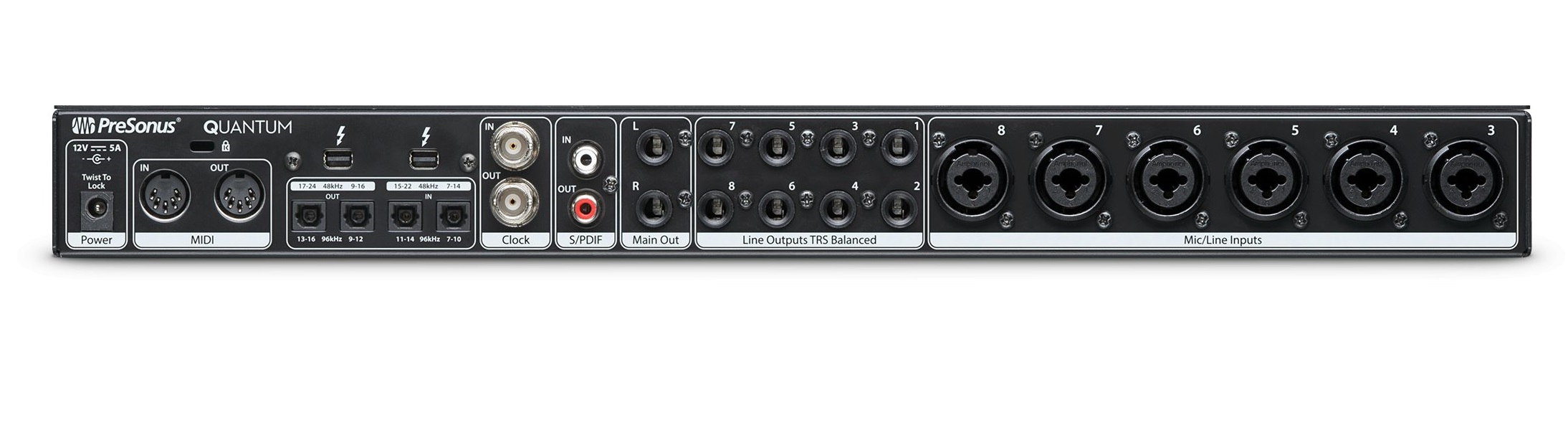 Presonus Quantum - Interface de audio thunderbolt - Variation 1