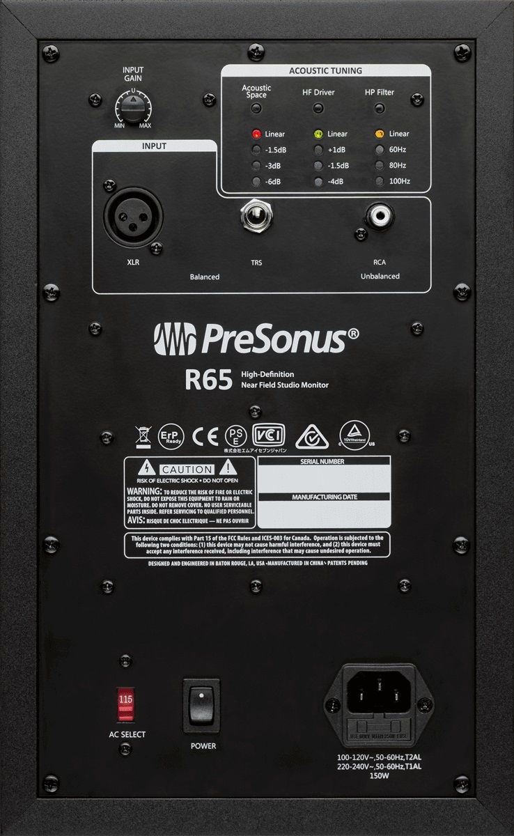 Presonus R65 - La PiÈce - Monitor de estudio activo - Variation 2
