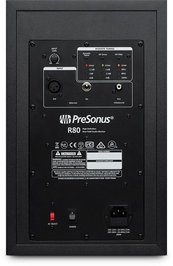 Presonus R80 - La PiÈce - Monitor de estudio activo - Variation 2