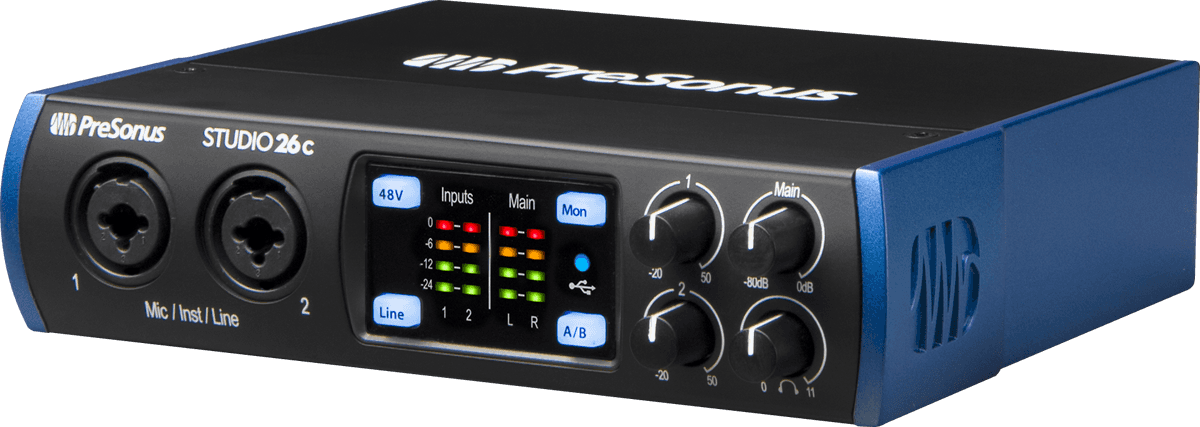 Presonus Studio 26 C - Interface de audio USB - Variation 1