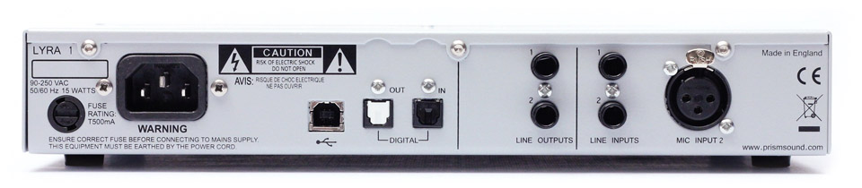Prism Sound Lyra1 - Interface de audio USB - Variation 1