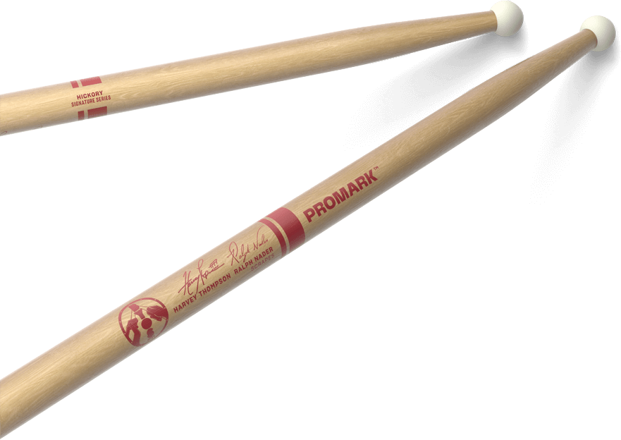 Pro Mark Baguettes De Fanfare Byos Signature « Scrapes », Olive En Nylon - Baquetas para batería - Main picture