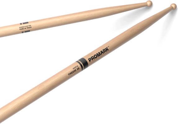 Pro Mark Finesse 5b Maple Drumstick, Small Round Wood Tip - Baquetas para batería - Main picture