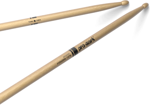 Pro Mark Hickory Olive Bois Super Rock 747b - Baquetas para batería - Main picture
