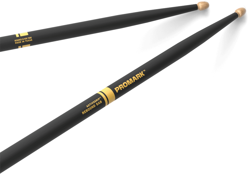 Pro Mark R5abag Rebound 5ab Activegrip Hickory Drumstick, Acorn Wood Tip - Baquetas para batería - Main picture