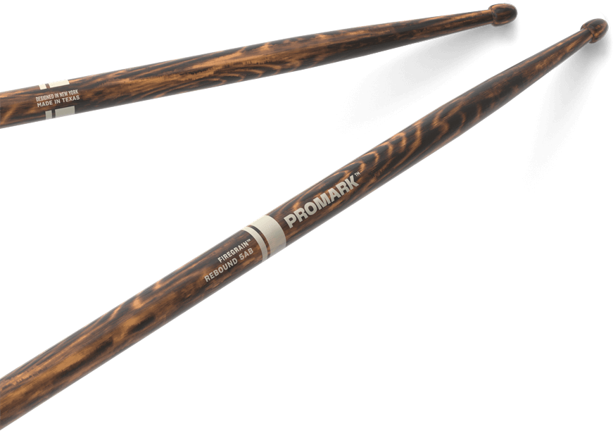 Pro Mark R5abfg Rebound 5ab Firegrain Hickory Drumstick, Acorn Wood Tip - Baquetas para batería - Main picture