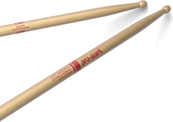 Pro Mark Tx717w Signature Rick Latham Hickory - Olive Bois - Baquetas para batería - Main picture