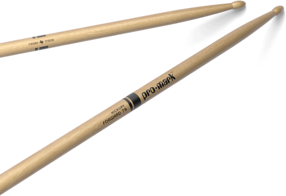 Pro Mark Tx7aw 7a Hickory - Olive Bois - Baquetas para batería - Main picture
