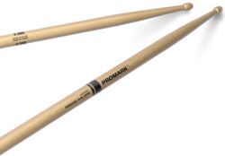 Baquetas para batería Pro mark RBH580LAW Rebound 5AB Long Hickory Drumstick, Acorn Wood Tip