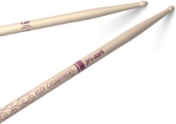 Baquetas para batería Pro mark TXECW Eloy Casagrande Signature Raw Hickory Drumstick, Wood Tip