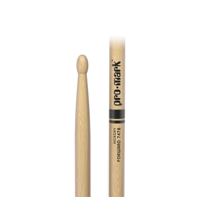 Pro Mark Hickory Olive Bois Super Rock 747b - Baquetas para batería - Variation 4
