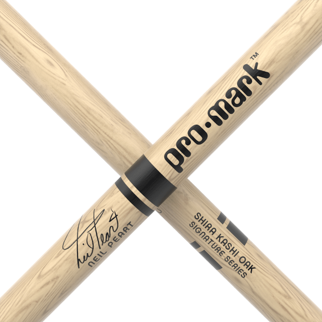 Pro Mark Neil Peart 747 Shira Kashi Oak Drumstick, Wood Tip - Baquetas para batería - Variation 1