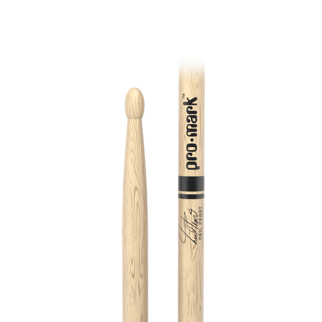 Pro Mark Neil Peart 747 Shira Kashi Oak Drumstick, Wood Tip - Baquetas para batería - Variation 4