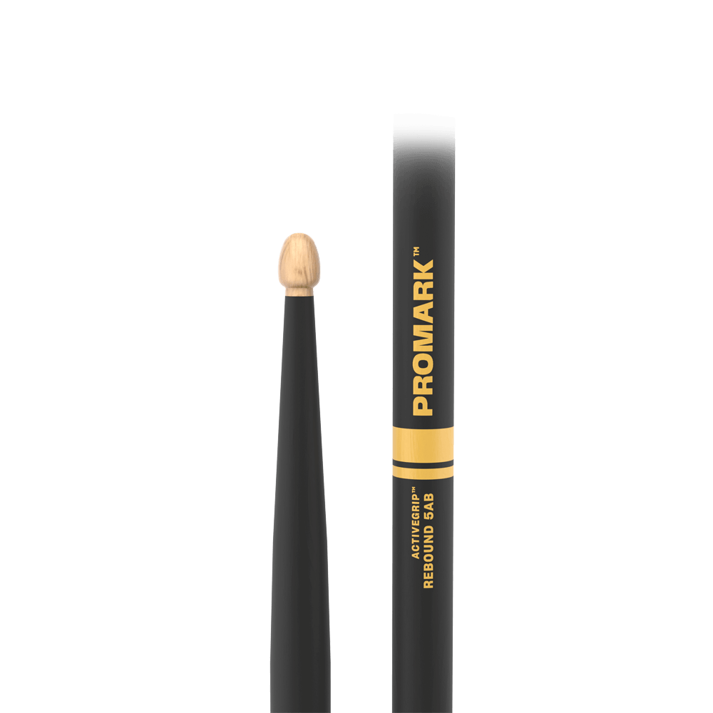 Pro Mark R5abag Rebound 5ab Activegrip Hickory Drumstick, Acorn Wood Tip - Baquetas para batería - Variation 8