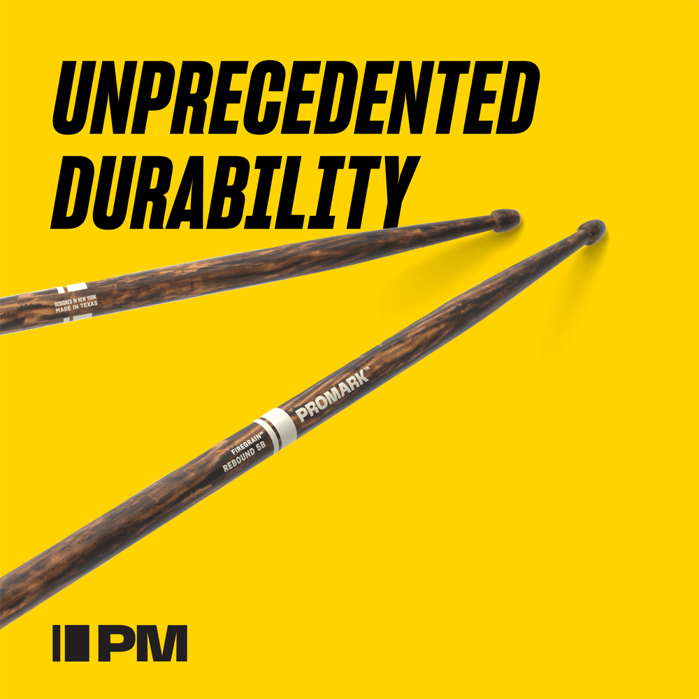 Pro Mark R5abfg Rebound 5ab Firegrain Hickory Drumstick, Acorn Wood Tip - Baquetas para batería - Variation 2