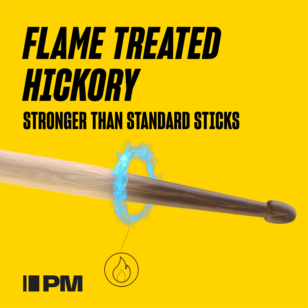 Pro Mark R5abfg Rebound 5ab Firegrain Hickory Drumstick, Acorn Wood Tip - Baquetas para batería - Variation 1