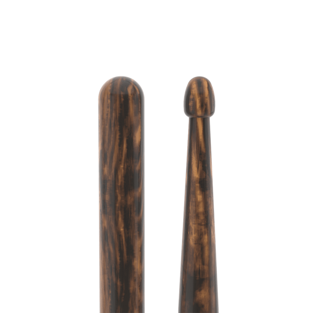 Pro Mark R5abfg Rebound 5ab Firegrain Hickory Drumstick, Acorn Wood Tip - Baquetas para batería - Variation 5
