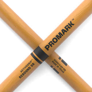 Pro Mark Rebound 5b Activegrip Clear Hickory - Baquetas para batería - Variation 3
