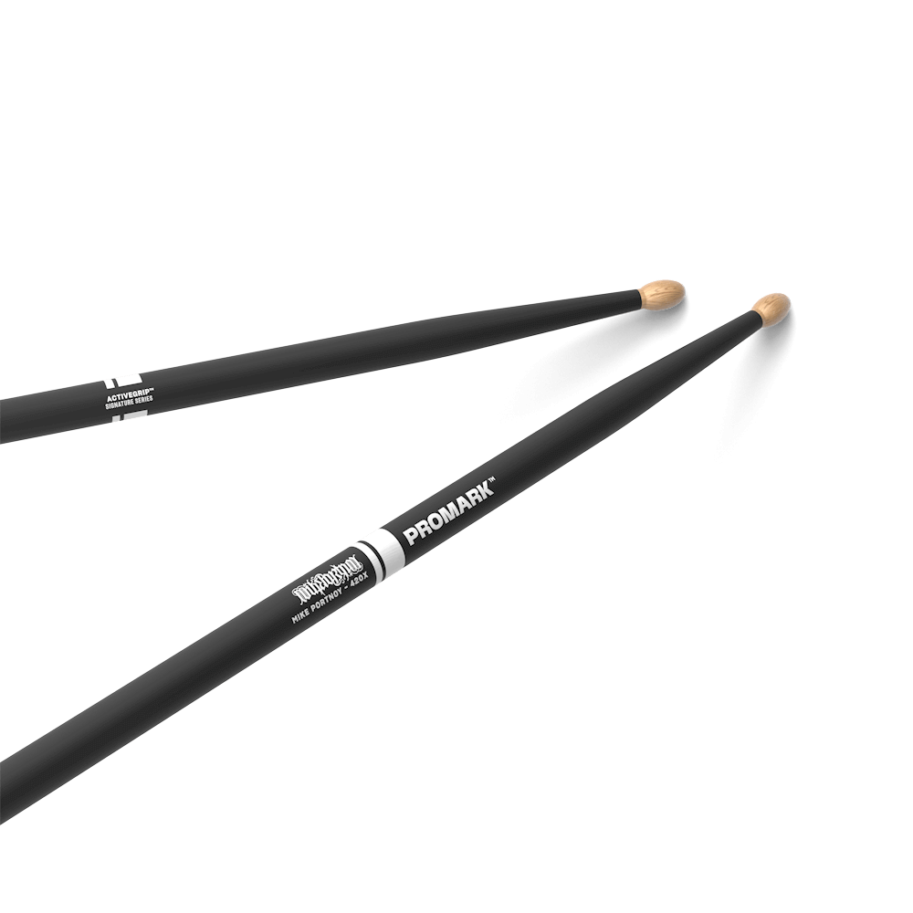 Pro Mark Signature Mike Portnoy 420x Activegrip Hickory - Baquetas para batería - Variation 1