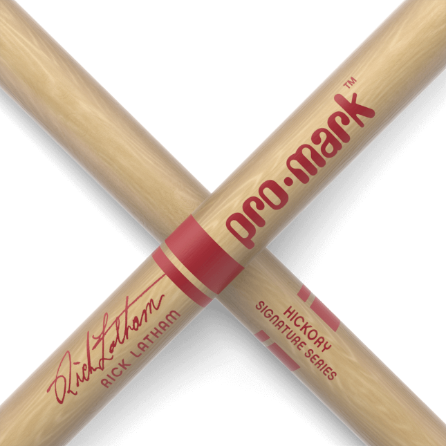 Pro Mark Tx717w Signature Rick Latham Hickory - Olive Bois - Baquetas para batería - Variation 1