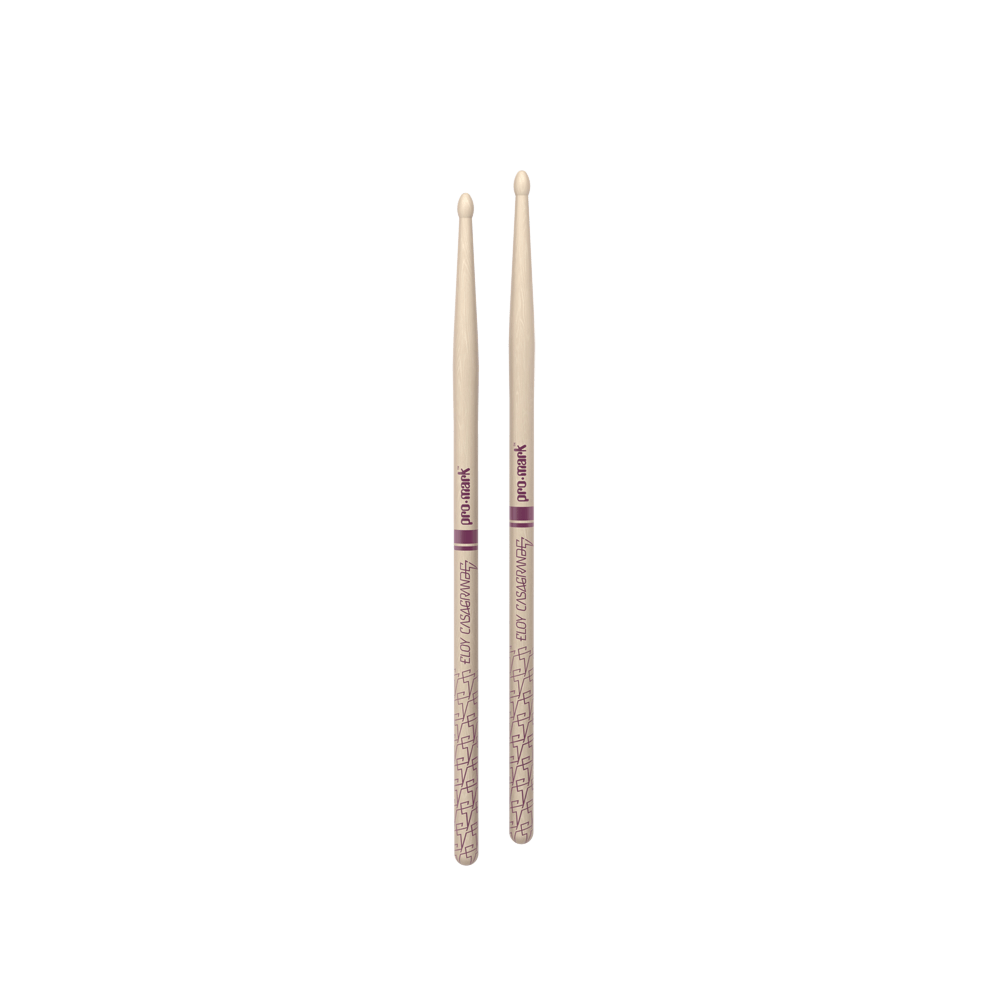 Pro Mark Txecw Eloy Casagrande Signature Raw Hickory Drumstick, Wood Tip - Baquetas para batería - Variation 2