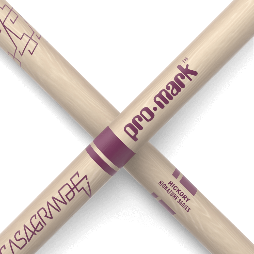 Pro Mark Txecw Eloy Casagrande Signature Raw Hickory Drumstick, Wood Tip - Baquetas para batería - Variation 3