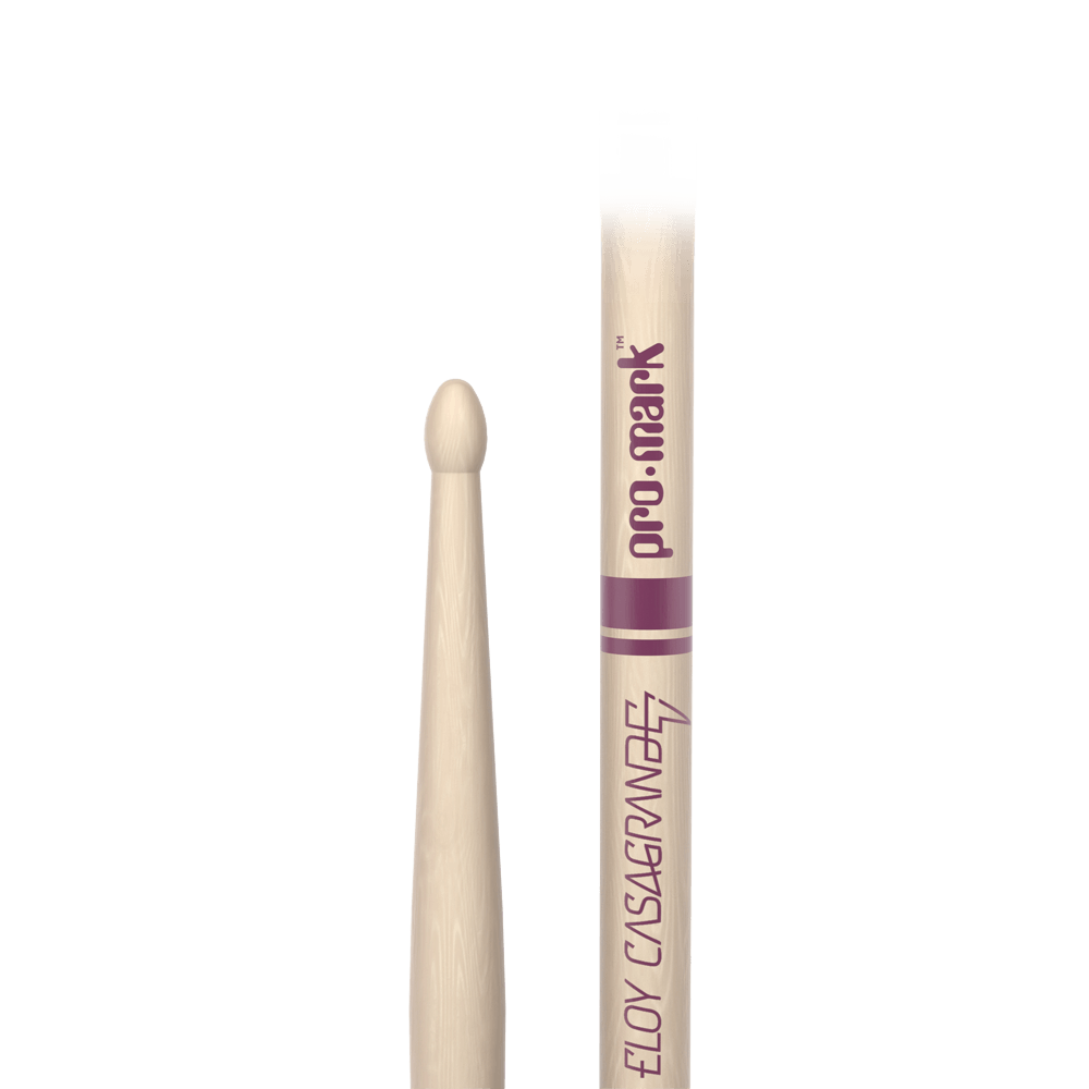 Pro Mark Txecw Eloy Casagrande Signature Raw Hickory Drumstick, Wood Tip - Baquetas para batería - Variation 4