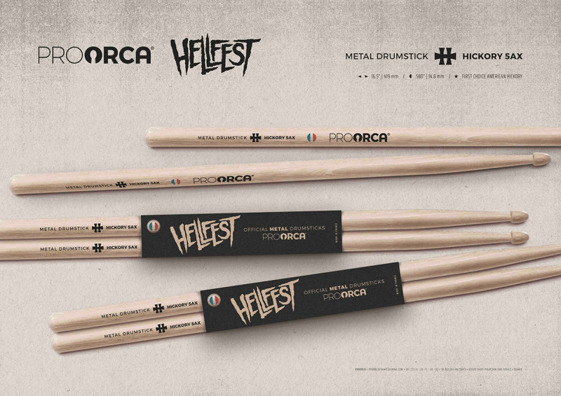 Pro Orca 5ax Hellfest Limited Edition - Baquetas para batería - Variation 1