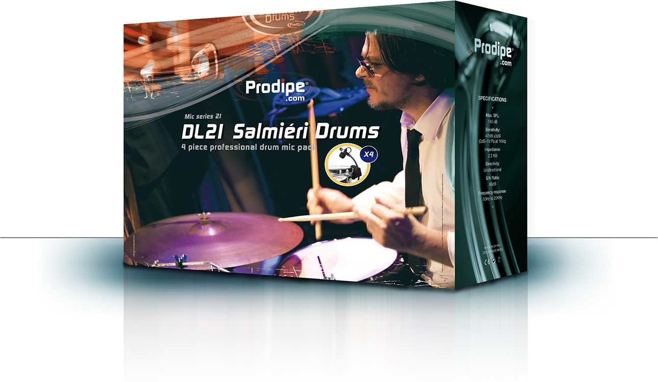 Prodipe Dl21 Salmiéri Drums - - Set de micrófonos con cables - Main picture