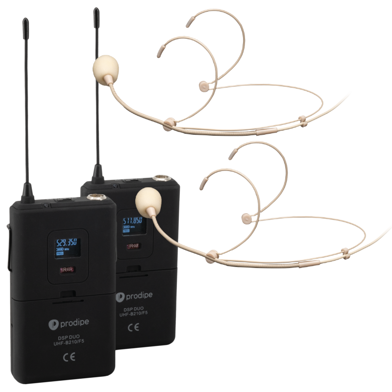 Prodipe Dsp Duo Uhf-b210 Headset - Micrófono inalámbrico de solapa - Variation 1
