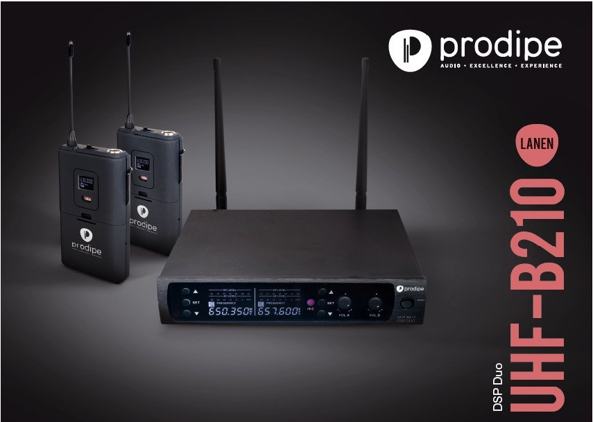 Prodipe Dsp Duo Uhf-b210 Headset - Micrófono inalámbrico de solapa - Variation 2