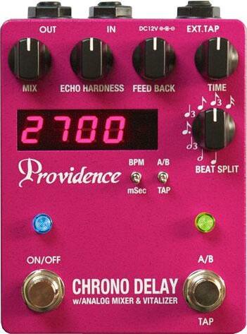 Providence Dly-4 Chrono Delay - Pedal de reverb / delay / eco - Main picture