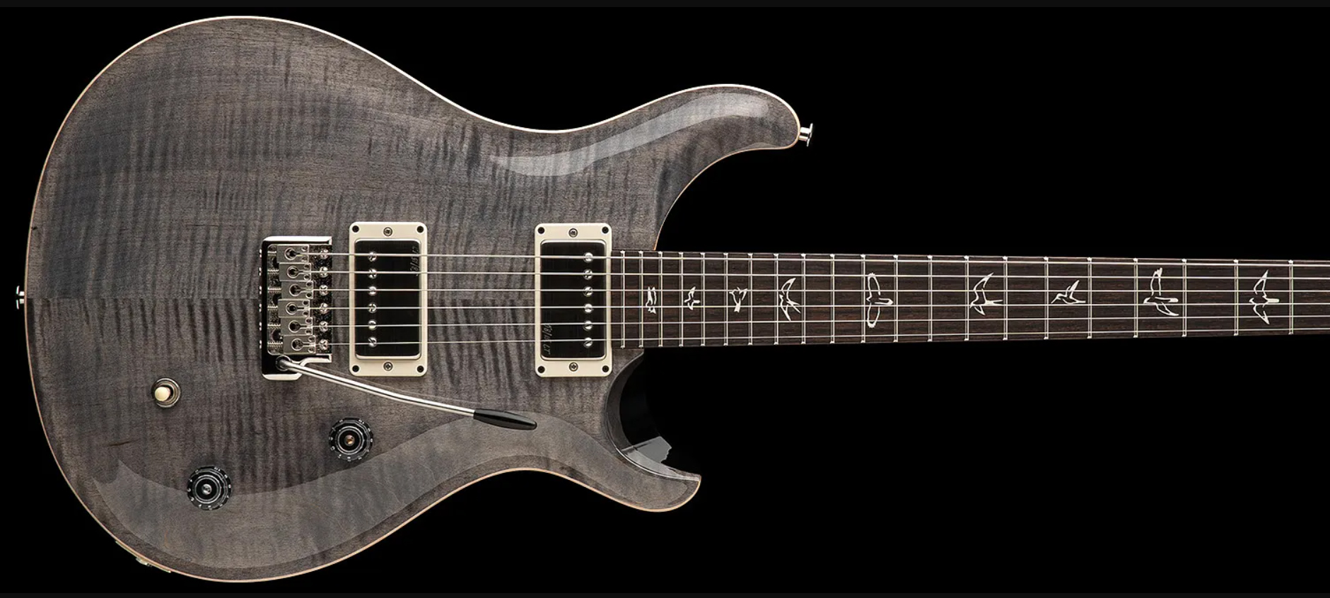 Prs Ce 22 Bolt-on Usa Ltd 2h Trem Rw - Faded Gray Black - Guitarra eléctrica de doble corte - Variation 2