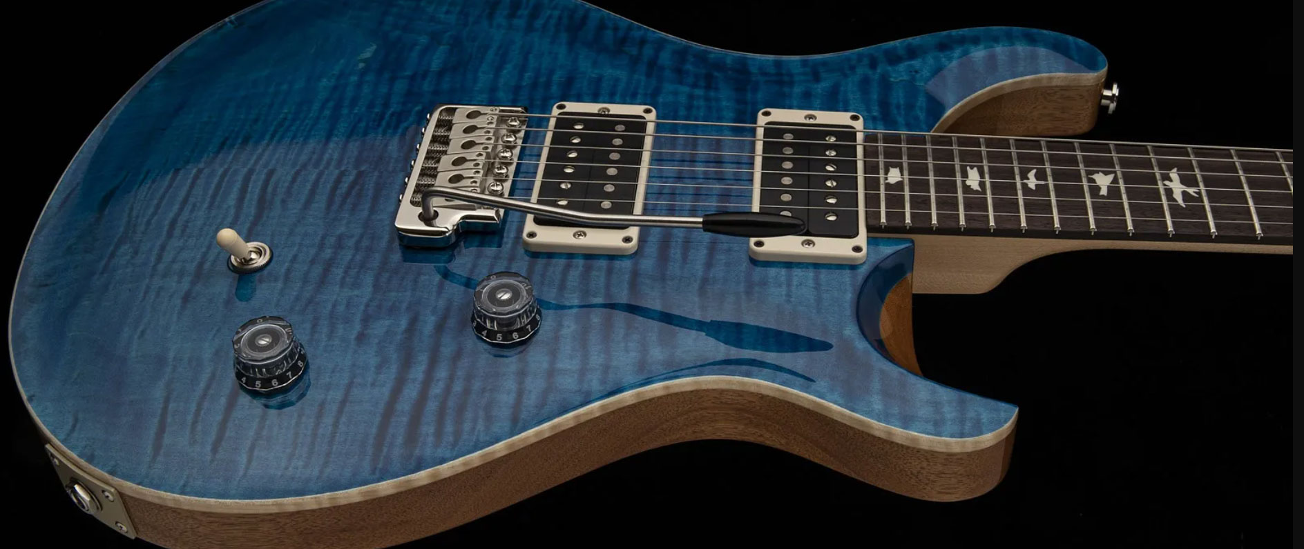 Prs Ce 24 Bolt-on Usa 2h Trem Rw - Blue Matteo - Guitarra eléctrica de doble corte - Variation 1