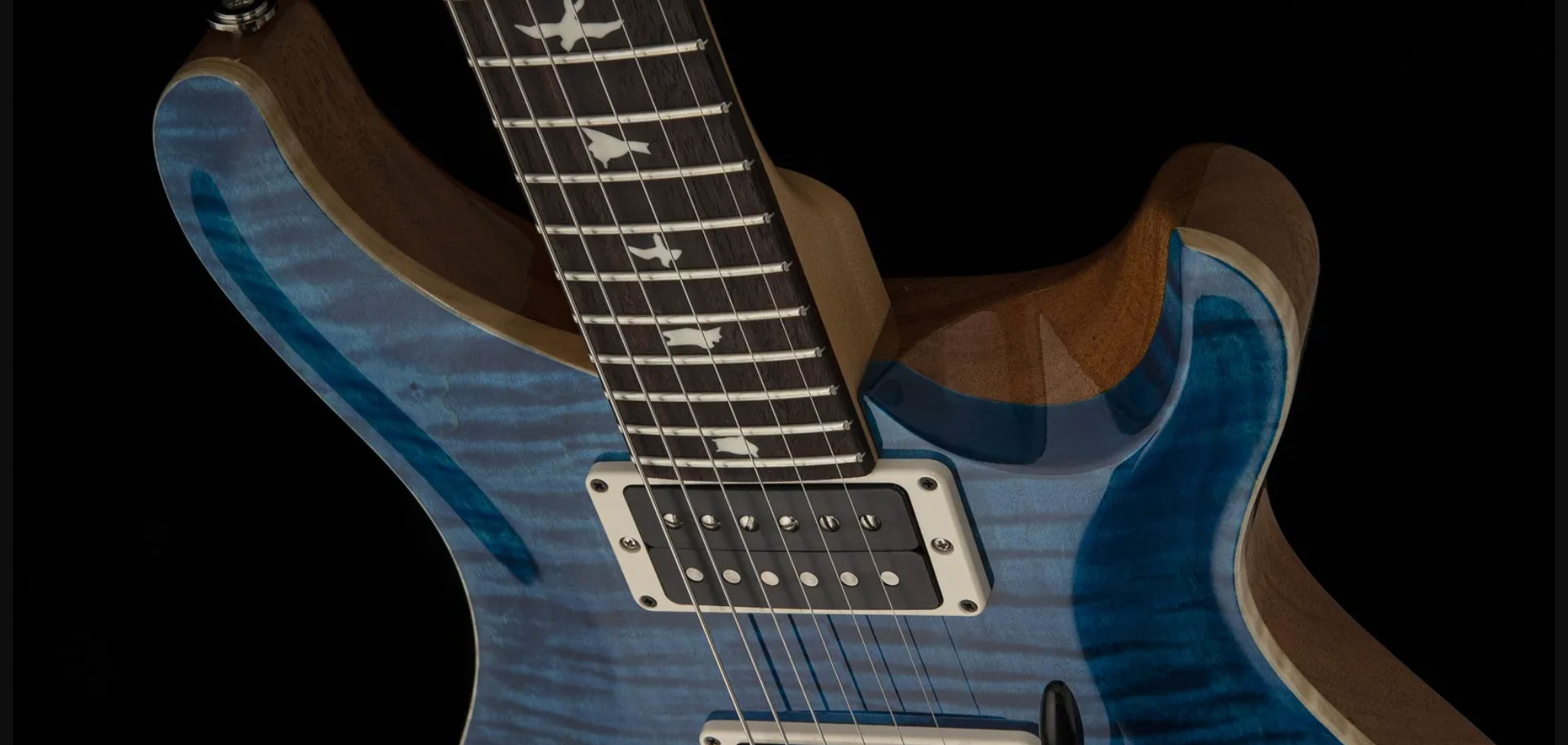 Prs Ce 24 Bolt-on Usa 2h Trem Rw - Blue Matteo - Guitarra eléctrica de doble corte - Variation 2