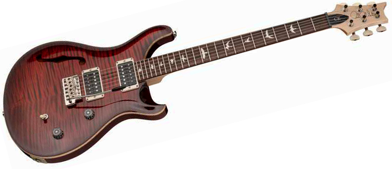 Prs Ce 24 Semi-hollow Bolt-on Usa 2h Trem Rw - Fire Red Burst - Guitarra eléctrica semi caja - Variation 1