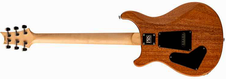 Prs Ce 24 Semi-hollow Bolt-on Usa 2h Trem Rw - Black Top W/ Natural Back - Guitarra eléctrica semi caja - Variation 2